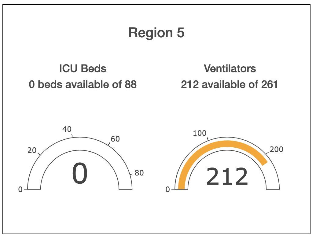 region 5 icu beds